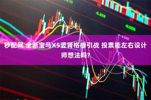 秒配网 全新宝马X5竖肾格栅引战 投票能左右设计师想法吗?